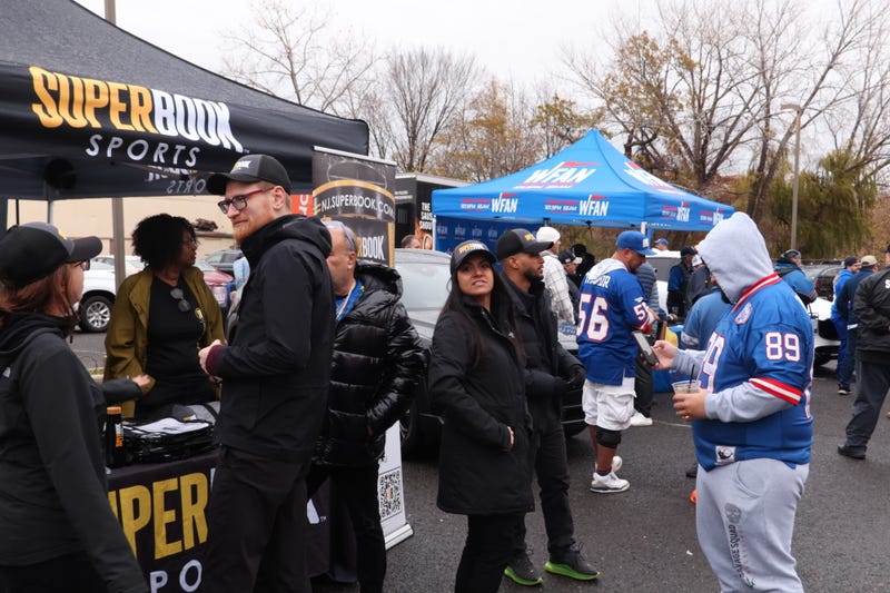 Tiki & Tierney's Tailgate and live Football Sunday broadcast at Redd's