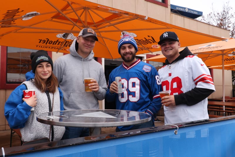 Tiki & Tierney's Tailgate and live Football Sunday broadcast at Redd's