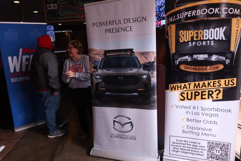 Check out some pics from WFAN’s Tiki & Tierney Tailgate Party at Redd’s in Carlstadt, New Jersey on Sunday, November 13, 2022, which included a live broadcast of Football Sunday with Marc Malusis and Kim Jones!
