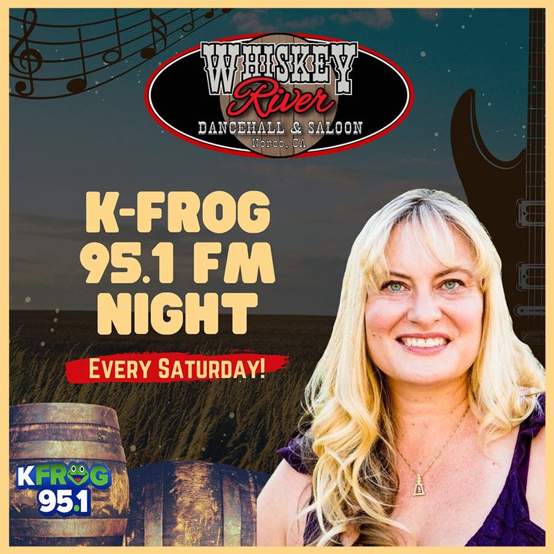 K-Frog Night at Whiskey River flyer