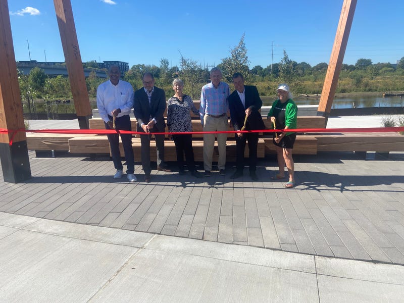 After two decades in the making, Graco Park near Boom Island and under the Plymouth Avenue Bridge is now open to the public.