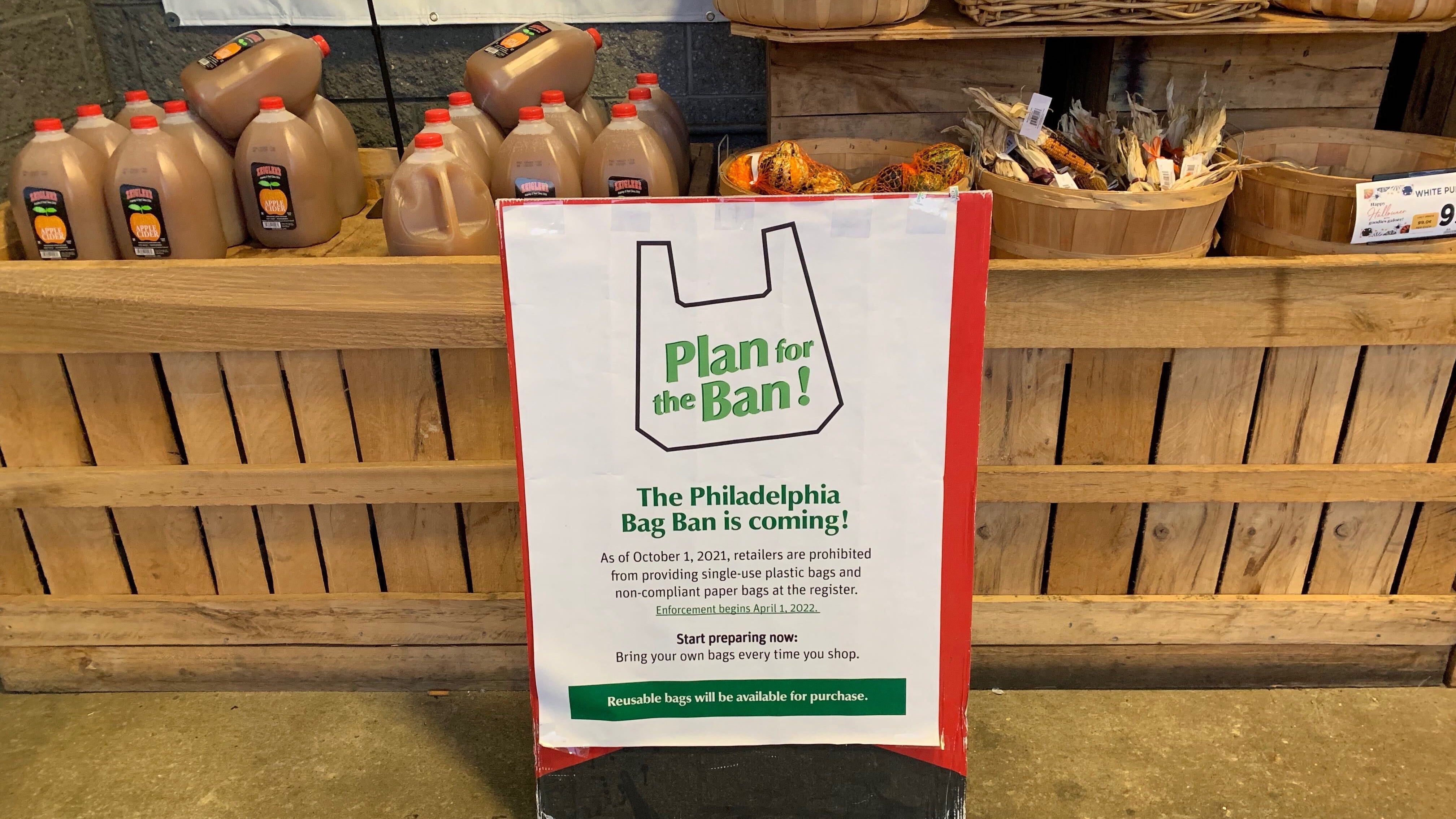 'I hate it' to 'I like it': Mixed view on Philly single-use plastic bag ban