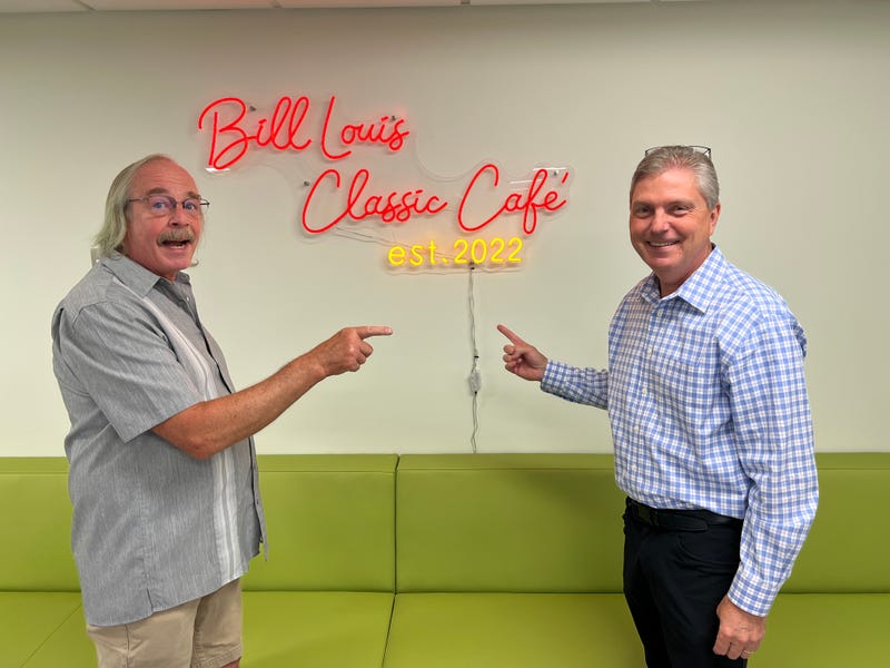 Bill Louis and SVP/Market Manager, Tom Herschel 