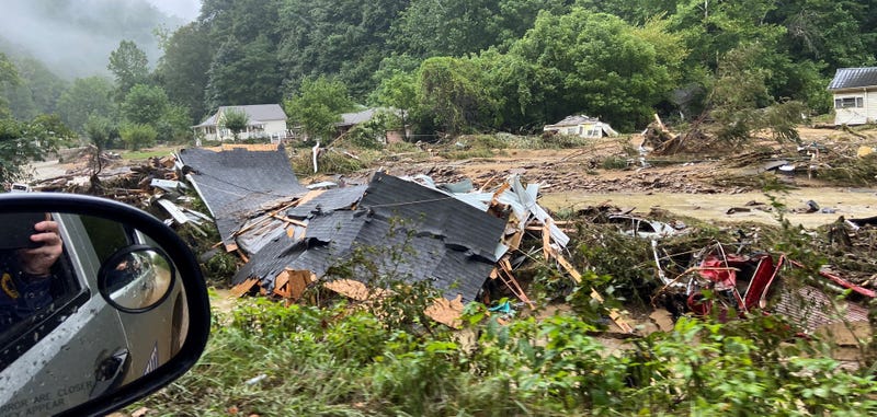 Damage in Hurley, Va.