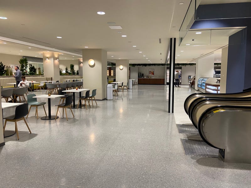The revamped and refreshed - yet old school - Northstar Center in downtown Minneapolis.