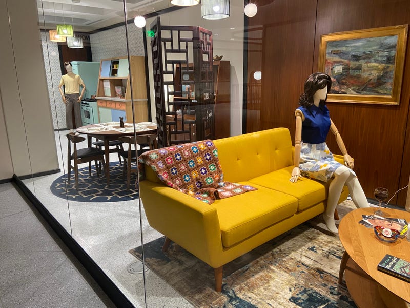 A display giving a little love to the Northstar's original 1960s-era roots.
