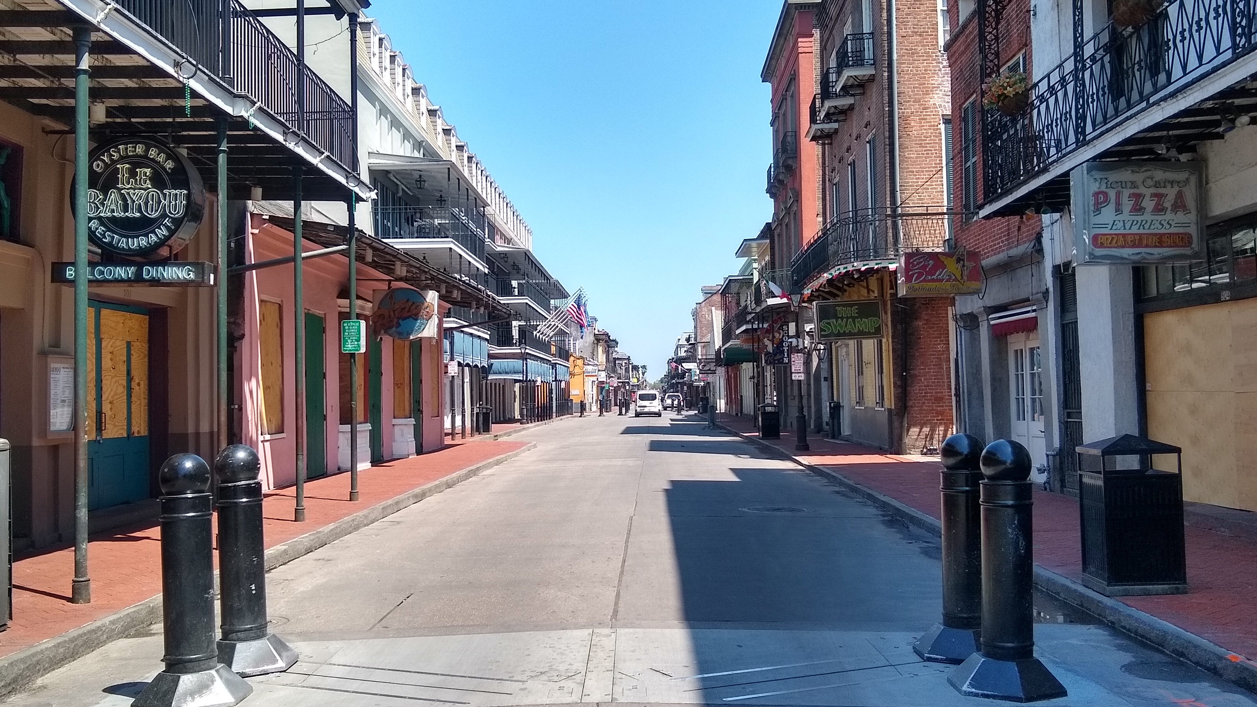 Watch: Live Earthcam of an empty Bourbon St. on Mardi Gras Day