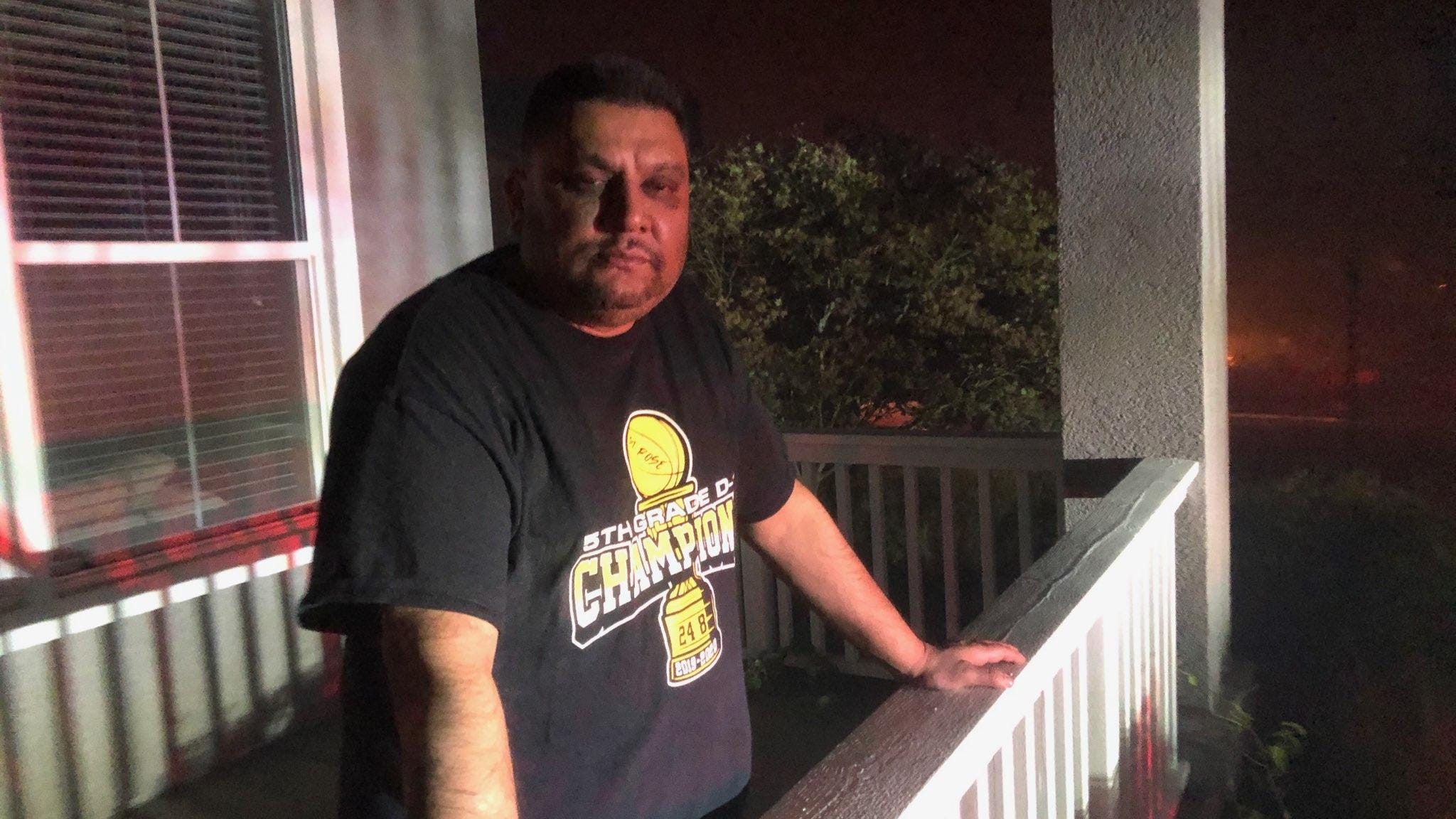Santa Rosa man spends 12 hours dousing embers to save home