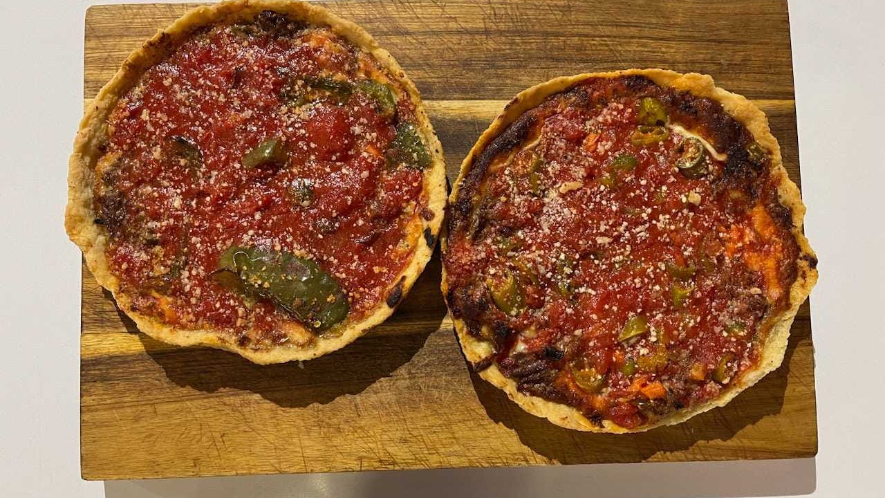 Lou Malnati’s, Portillo’s Italian beef deep dish pizza is the food duo from heaven — and now you can try it too!