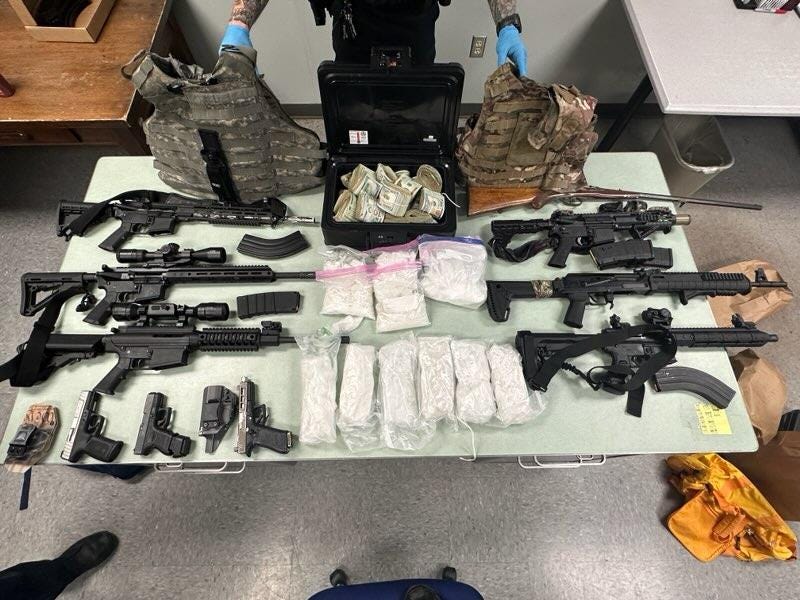 Drug Bust Evidence