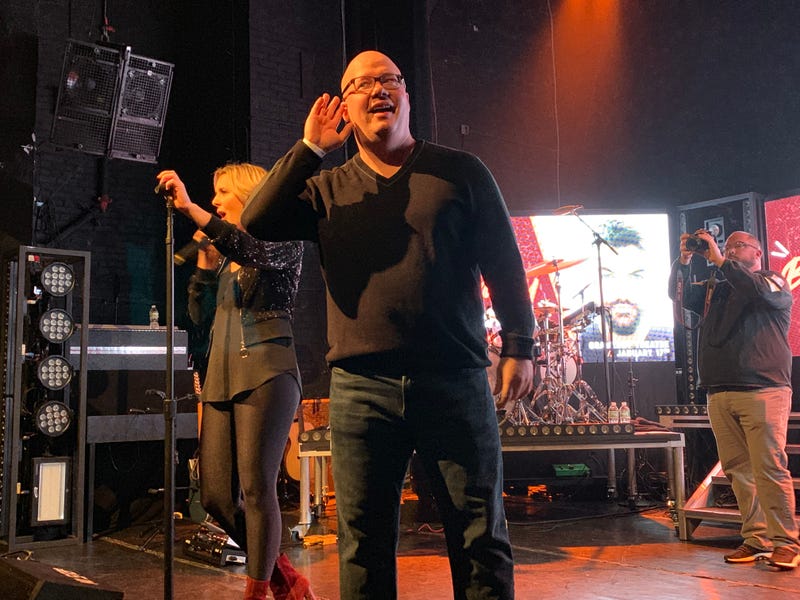Jesse Addy on stage