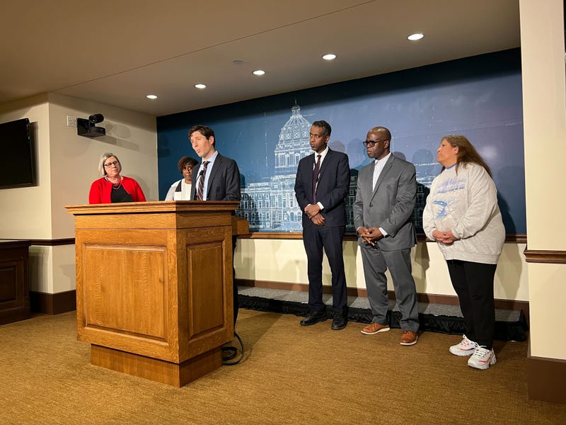 City of Minneapolis and other housing authority leaders joined Mayor Jacob Frey Friday at the Minneapolis State Capitol to announce a new "convening" of leaders to maximize and plan resources for affordable and public housing maintenance and expansion.