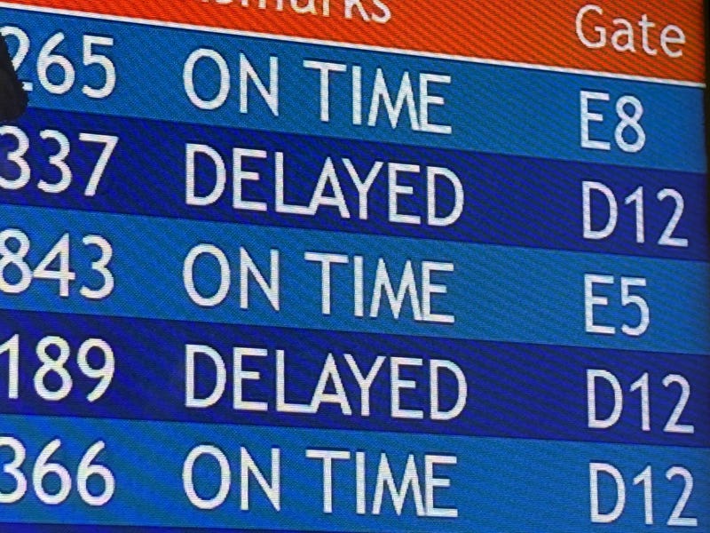 Airport delays
