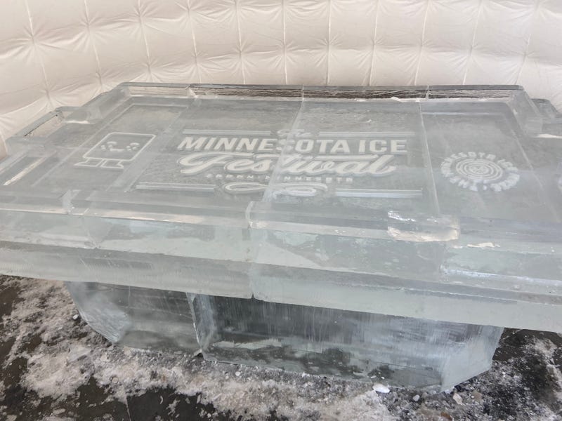 The Minnesota Ice Festival at TCO Stadium in Eagan is back and bigger than ever. That's 18 months of planning coming to fruition.