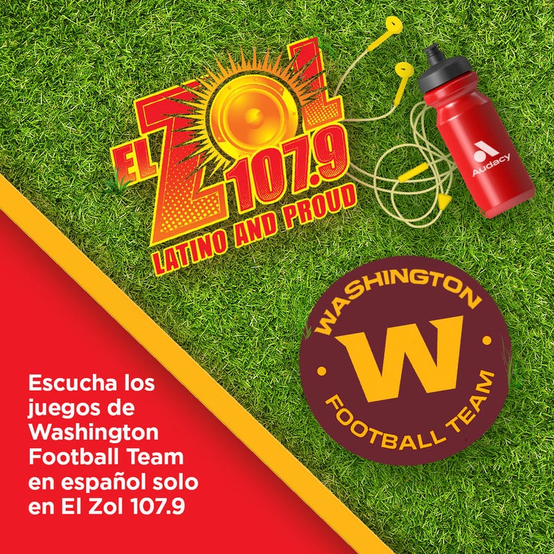 Washington Football Team en español, por El Zol 107.9