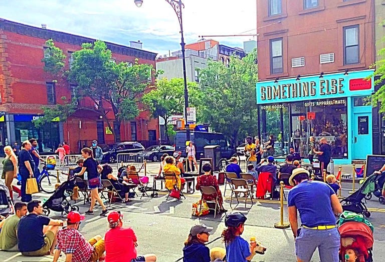 "I believe in New York City, I believe in the street traffic," Grater said