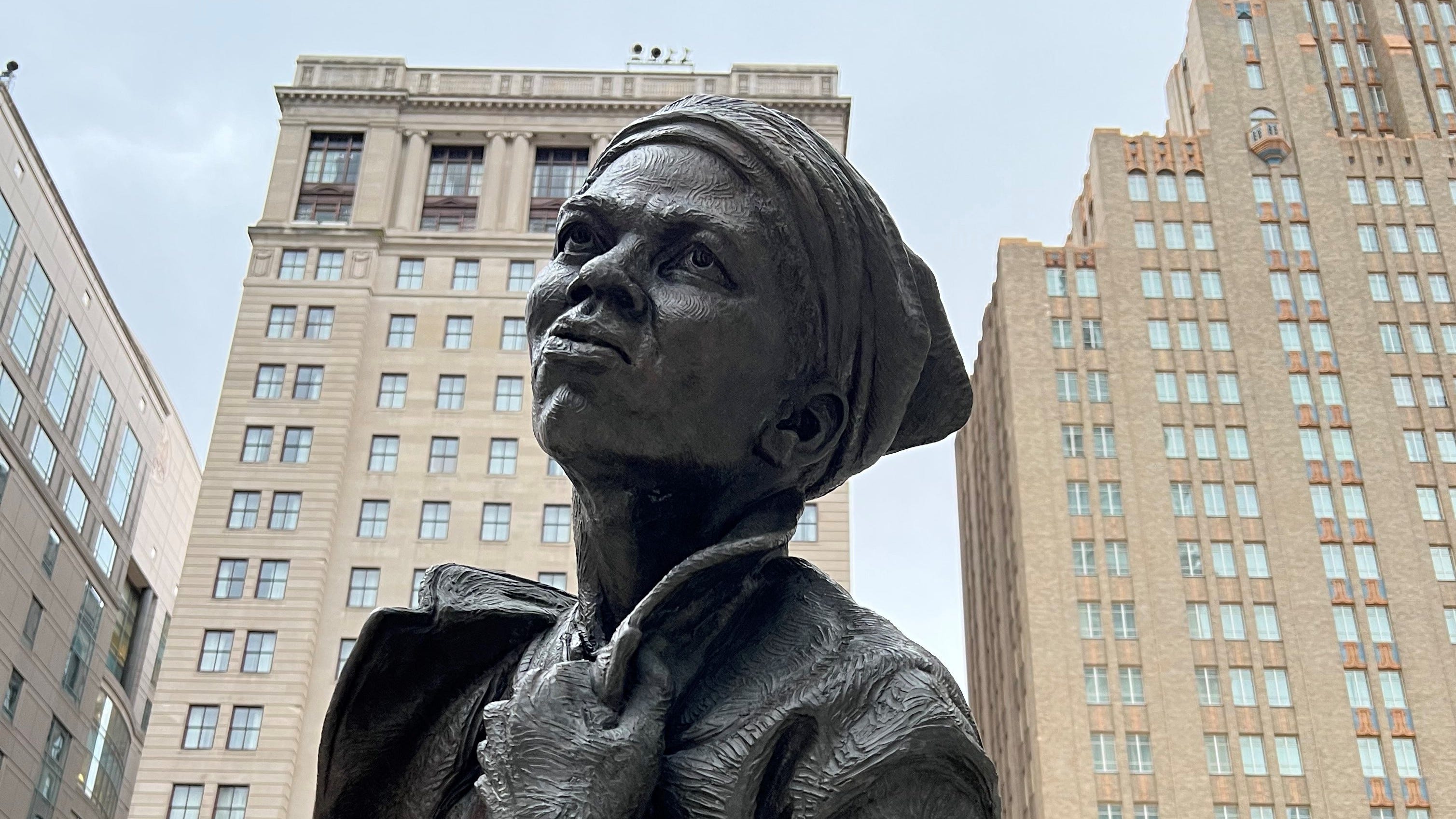Controversy clouds permanent installation of Harriet Tubman statue at City Hall
