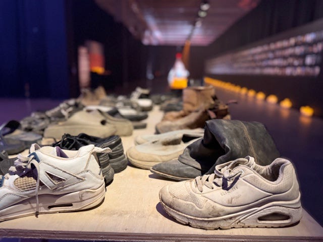 The lost & found of items left behind by victims of the Nova terrorists attacks 