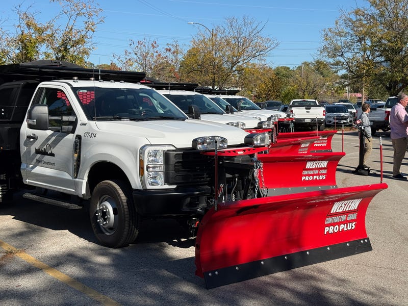 St. Louis City's new smaller plow trucks
