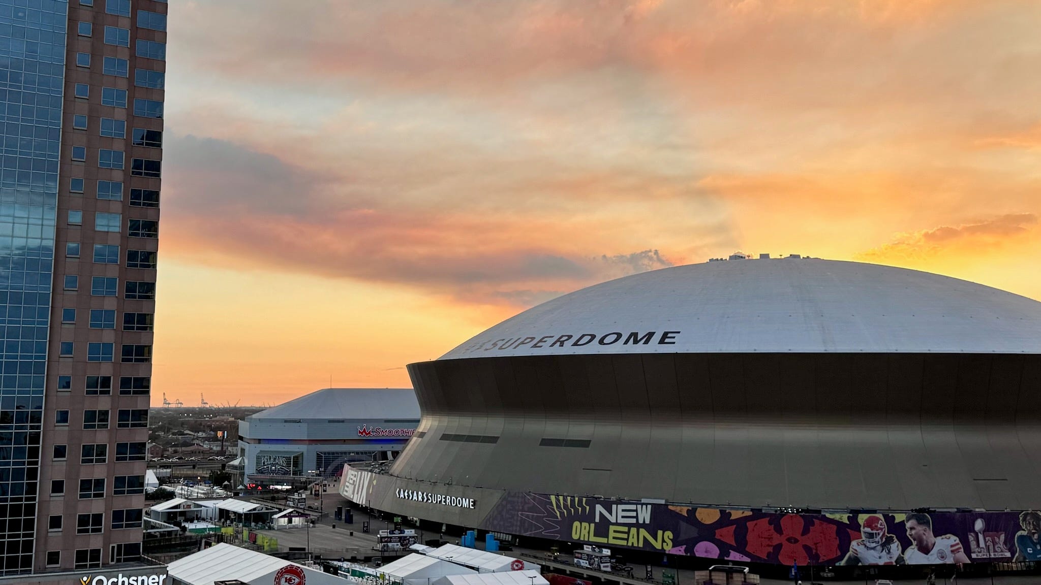 GALLERY: Video, snapshots, and audio clips from Super Bowl LIX in New Orleans