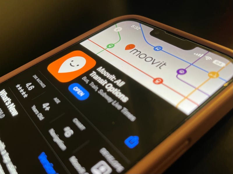 Moovit app