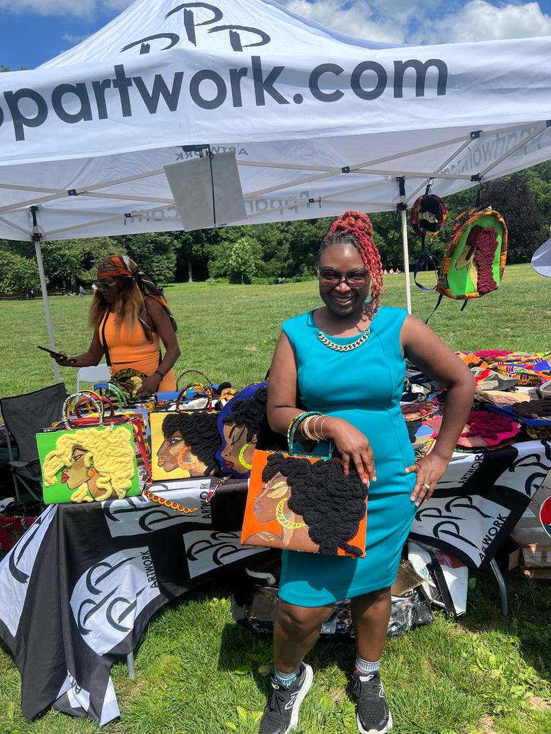 Athenia Rodney, the founder and director of Juneteenth NY