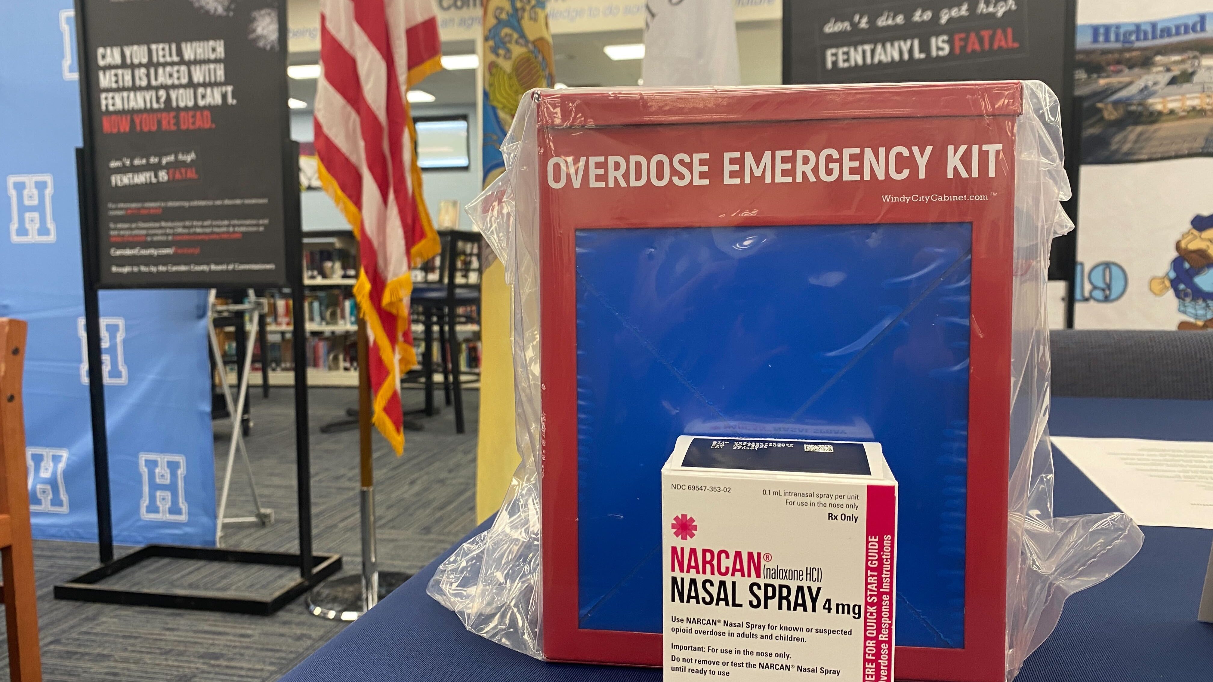 All Camden County schools to get Narcan boxes