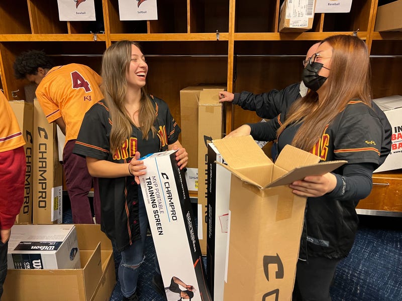 The Twins Community Fund partnered with Pitch In to Baseball and Softball to give dozens of Twin Cities players new bats, balls, gloves, and pads.
