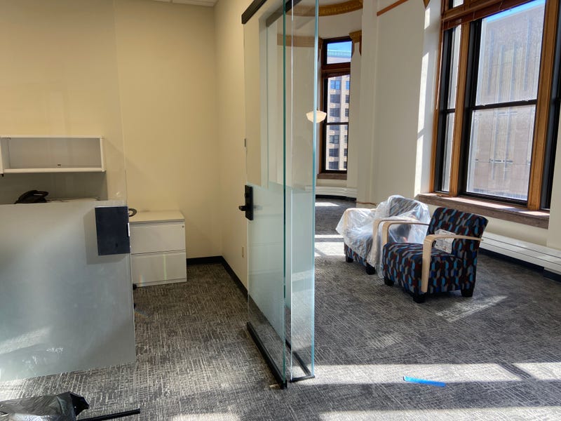 Some of the new office spaces that will make up Mayor Jacob Frey's new digs.