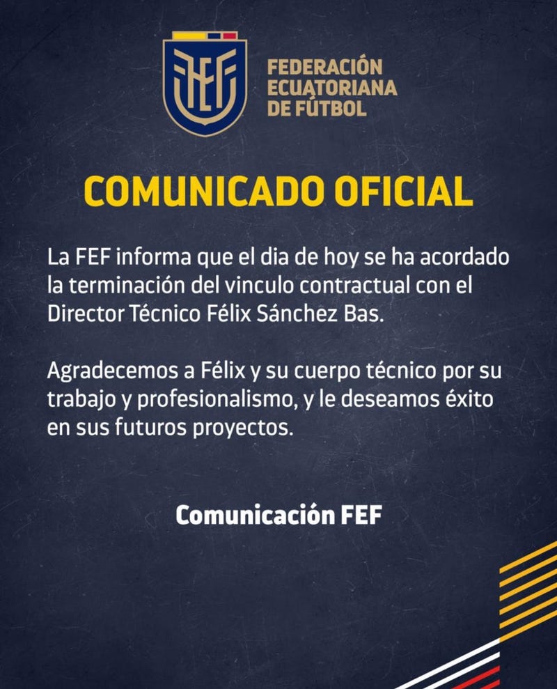 Comunicado de prensa. 