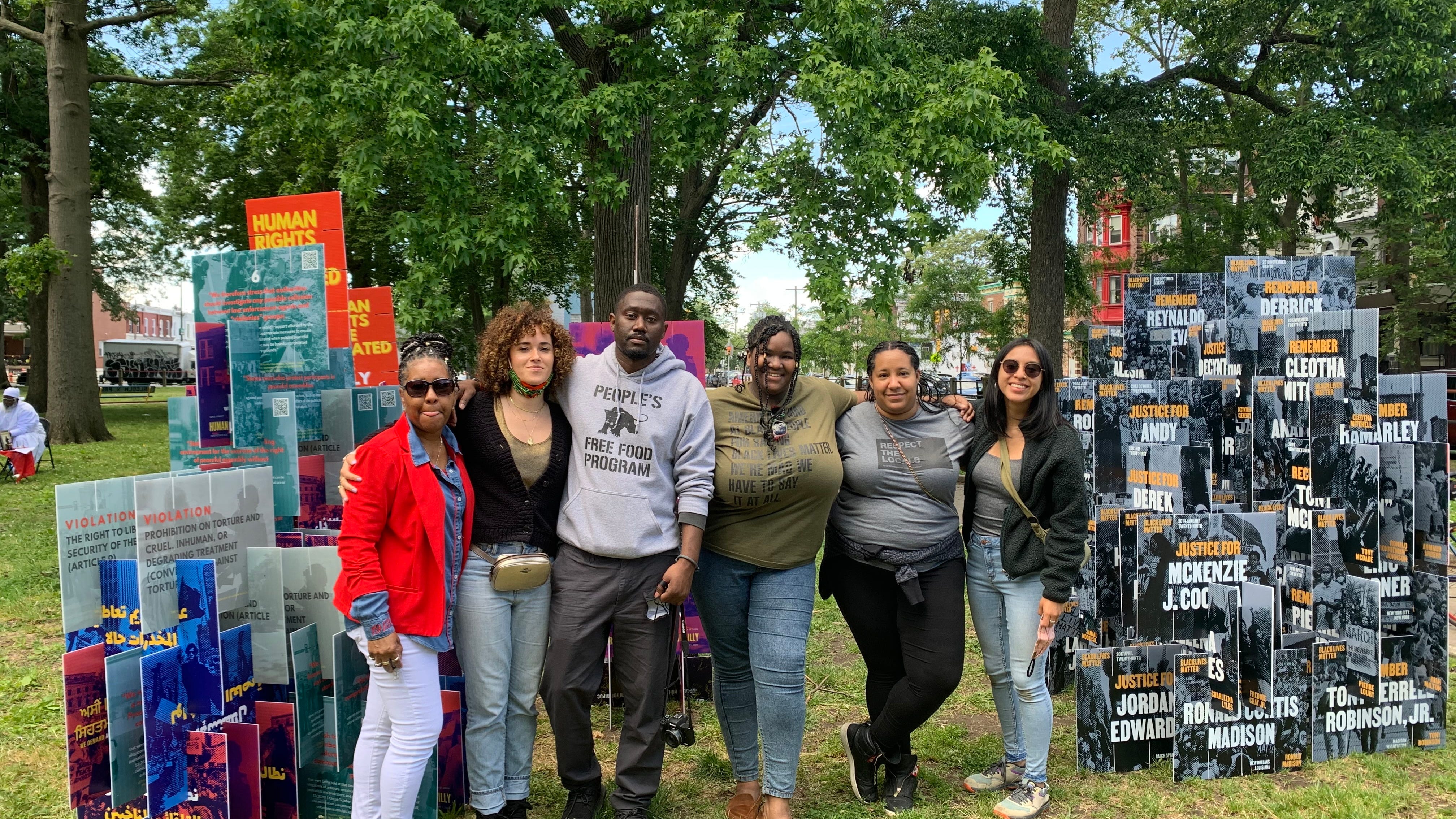 Marchers mark one year since teargassing during Philadelphia George Floyd protest