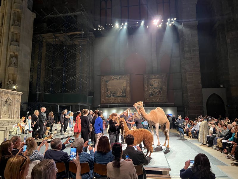 The annual blessing of the animals at the cathedral of St. John the Divine on Amsterdam Avenue and 112th Street in Morningside took place on Sunday.