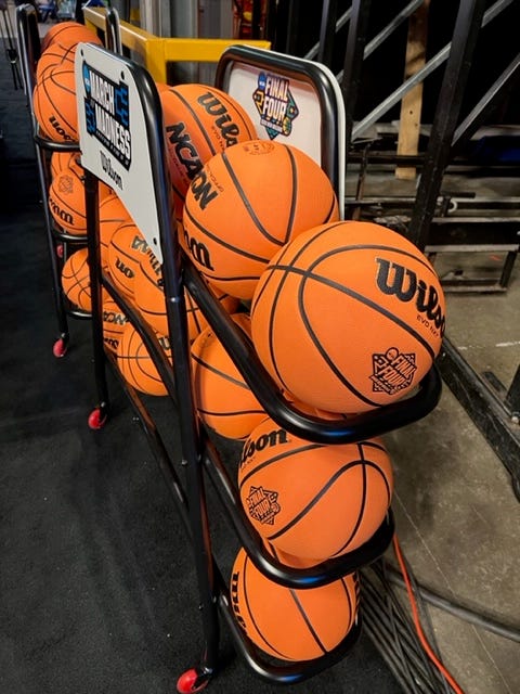 NCAA basketballs