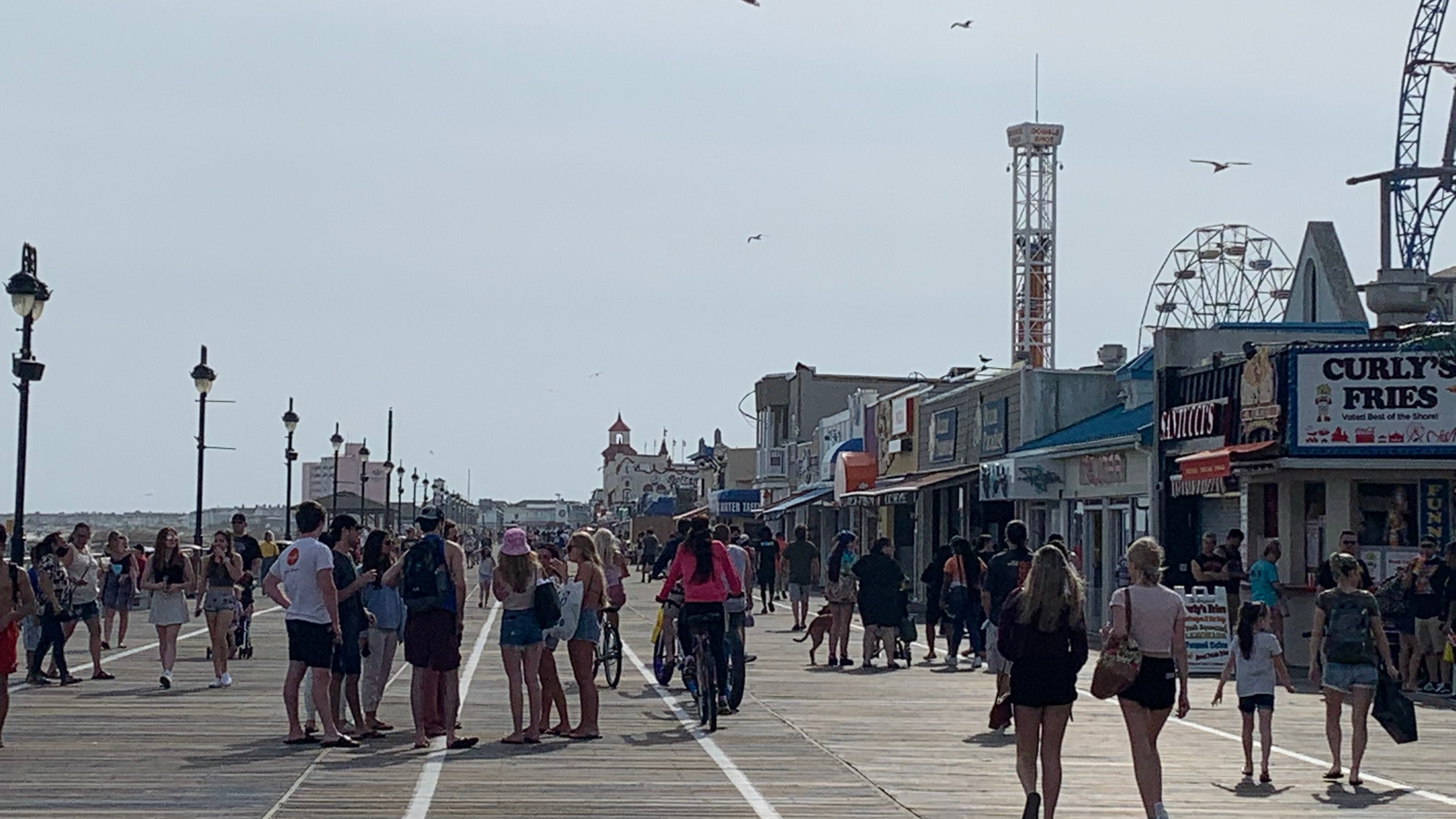 Spring scorcher brings large crowds to Jersey shore, high hopes for summer