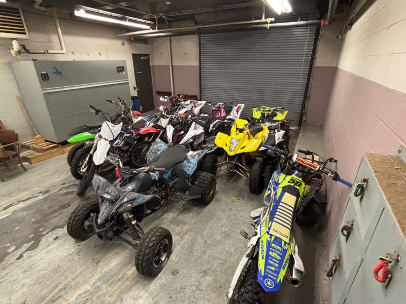 ATV's seized by Hartford police on 8/2/25