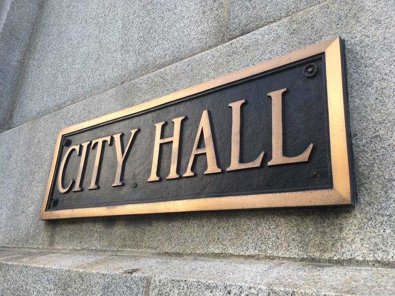 City Hall sign