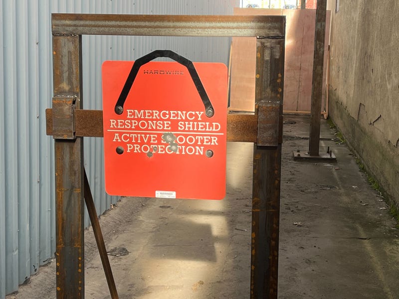250 emergency response shields are being donated to Gloucester City schools to protect against an active shooter.