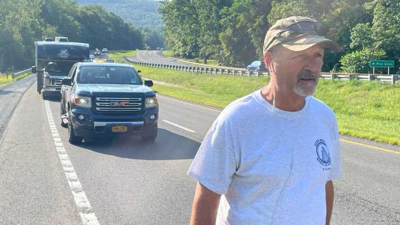 'It's so beautiful:' Catching up with Frank Siller 5 days into 'Never Forget Walk' from DC to NYC