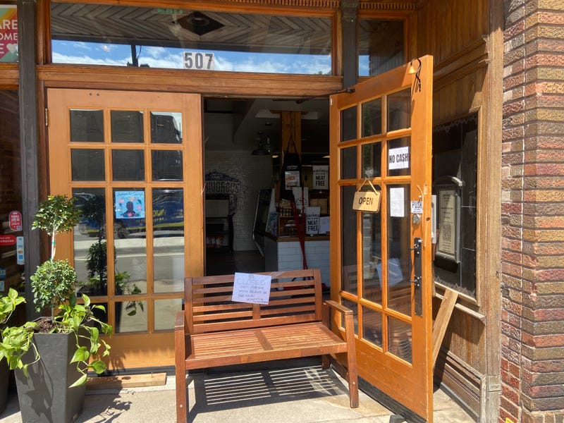 At the moment it looks as though it may take a couple months to rebuild after heavy smoke in the kitchen of the Herbivorous Butcher Tuesday night.