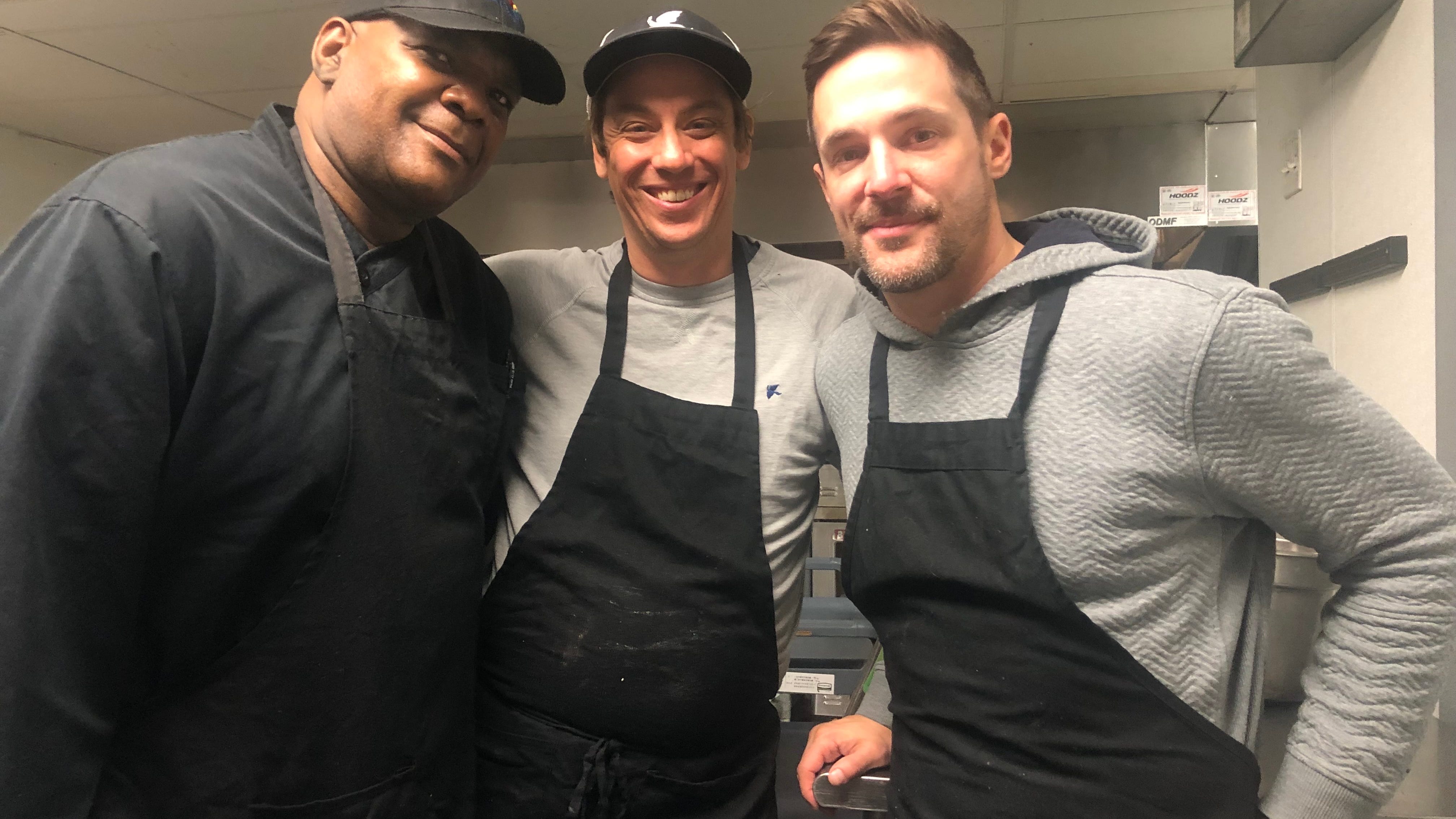 Celebrity chef Nicholas Elmi helps fight homelessness and hunger