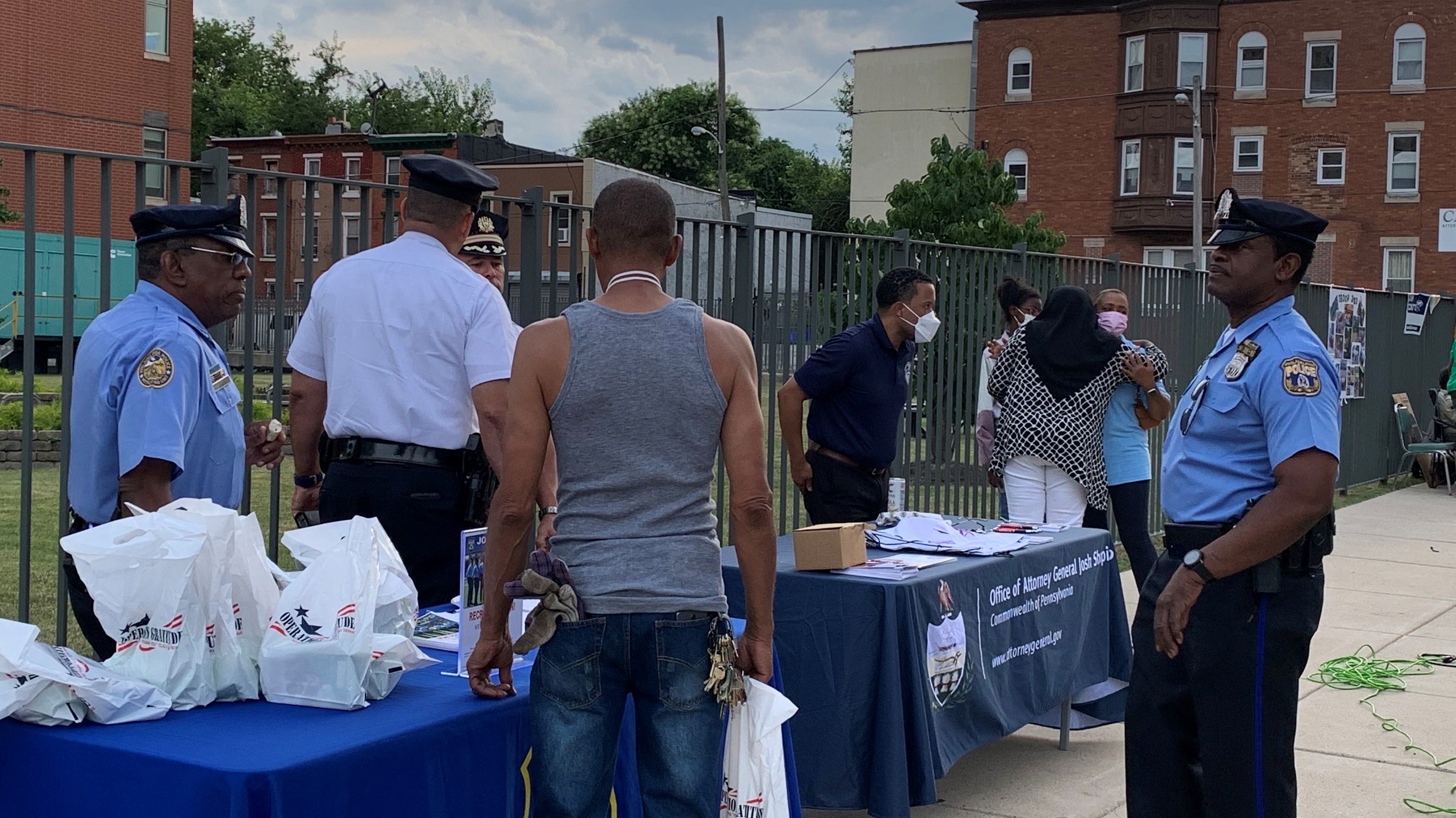 'It's a tough time': Philadelphians, police unite for National Night Out amidst gun crisis
