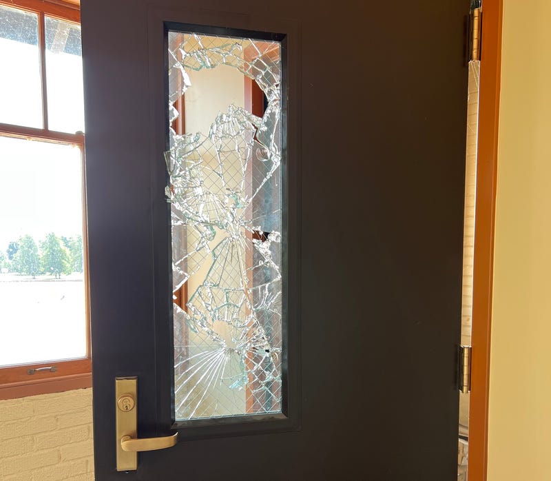 Vandalism at the MLK Park Casino