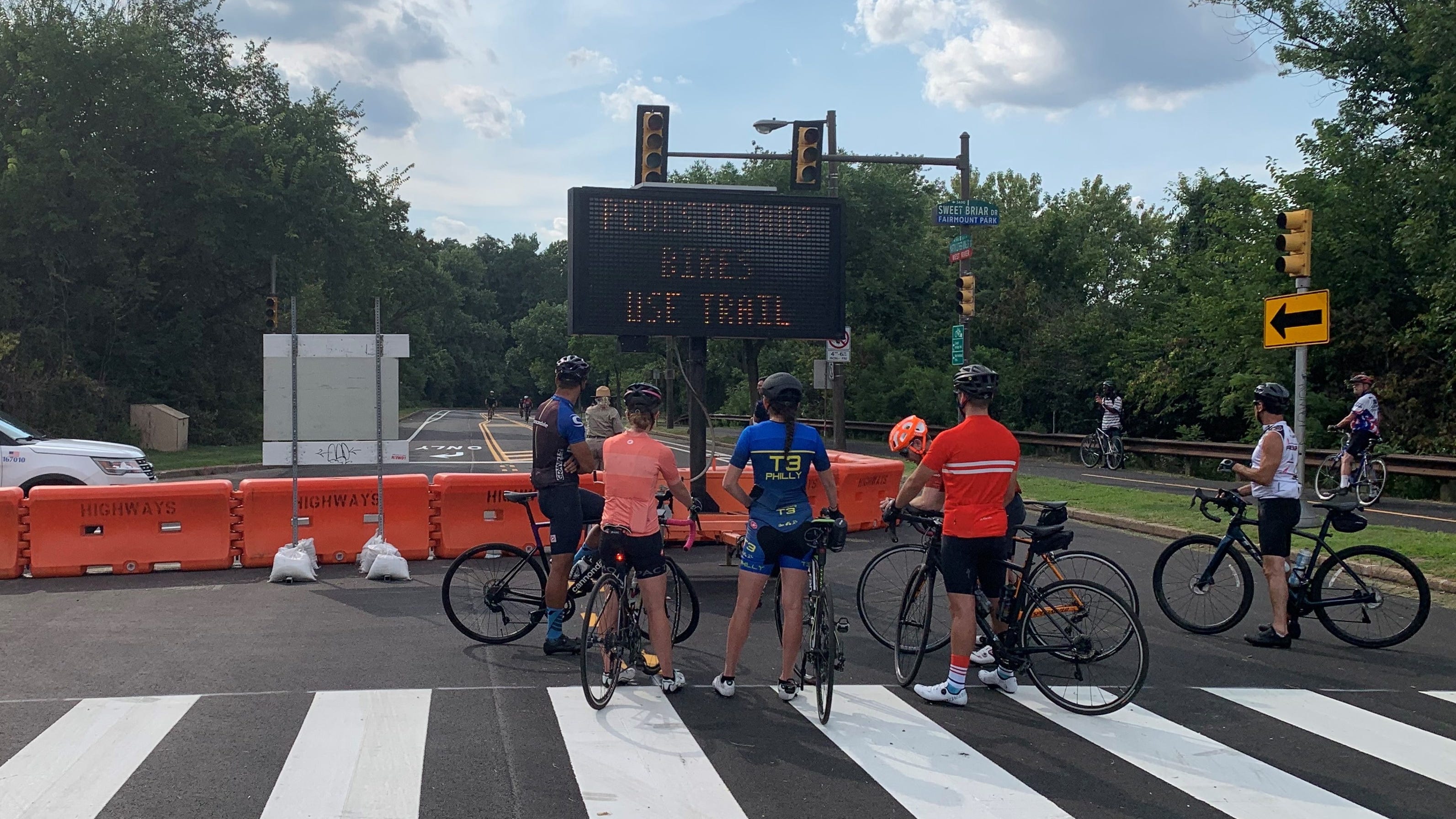 Bike riders get their last hurrah as part of MLK Drive reopens to cars