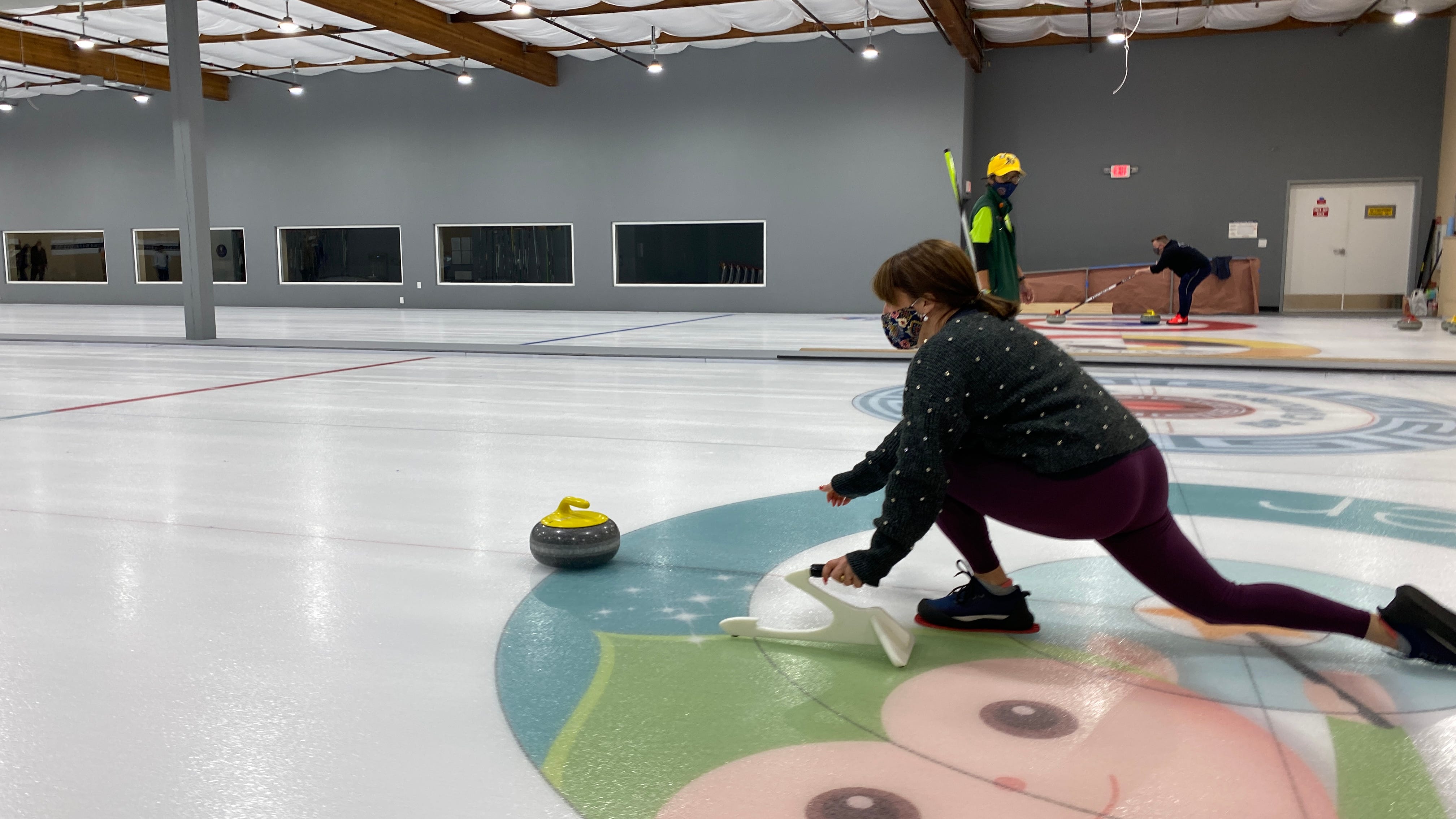 We tried out East Oakland's new curling center – with surprising results