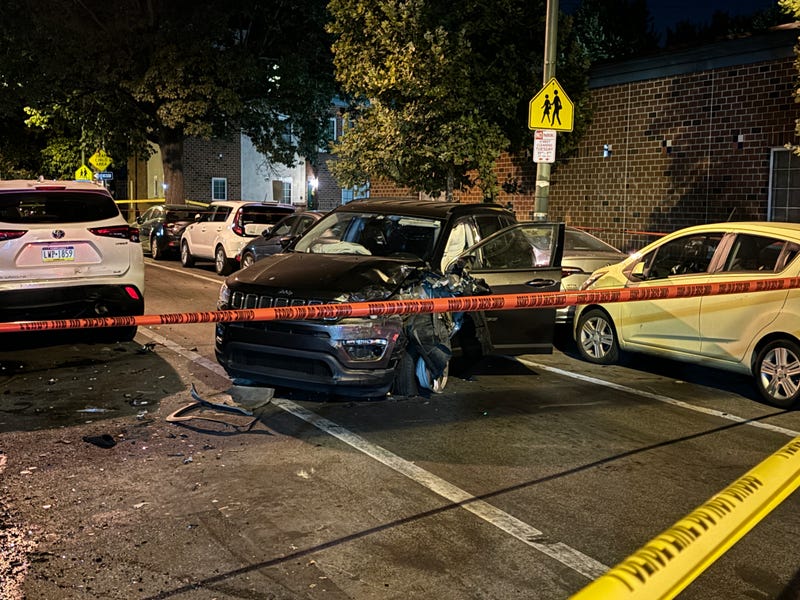 Police say fight inside car spills onto street in Point Breeze, driver hits passenger