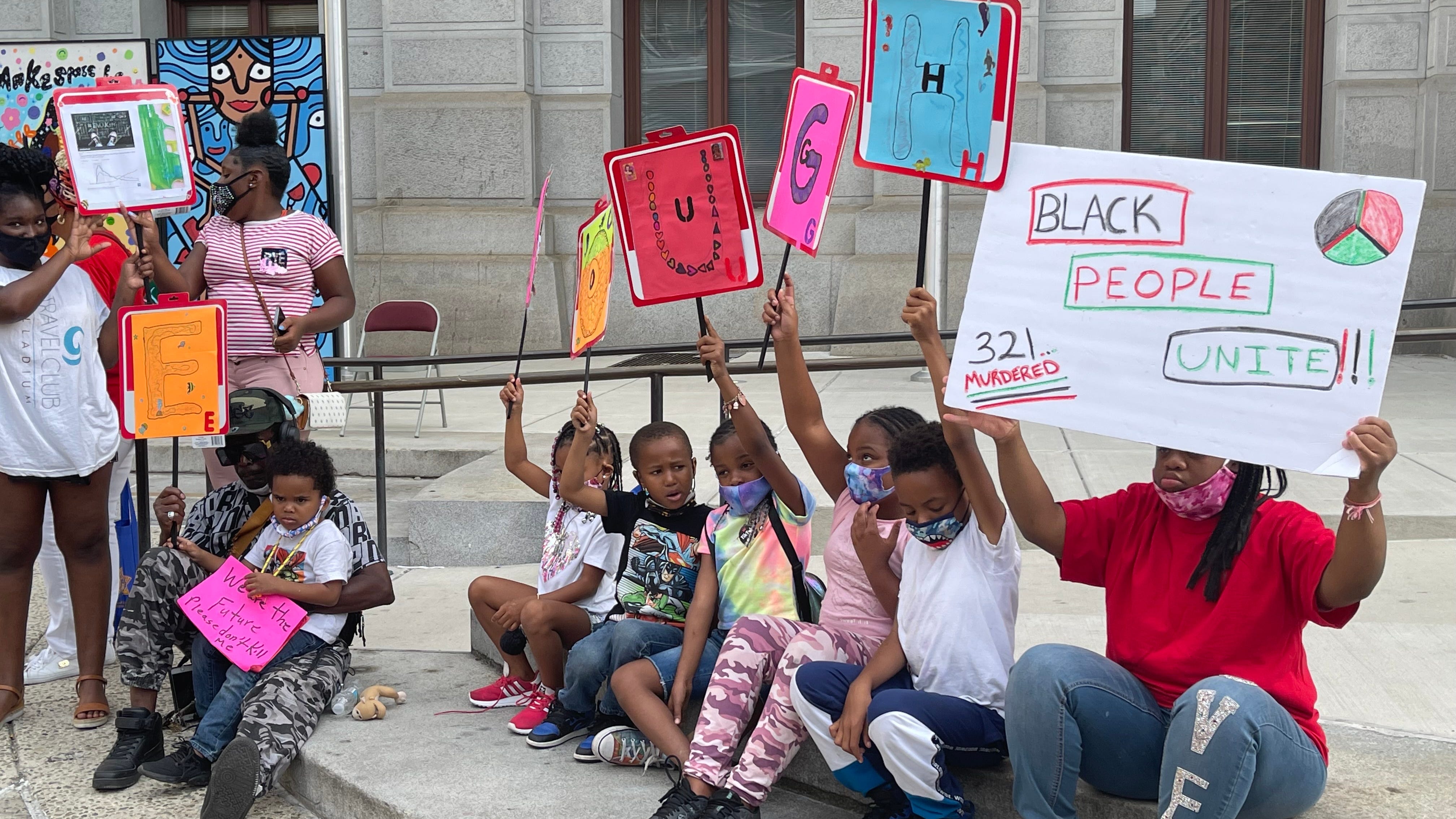 'Enough is enough': Families of gun violence victims demand Kenney declare state of emergency