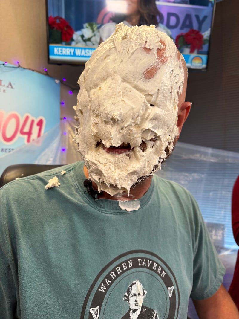pie in face