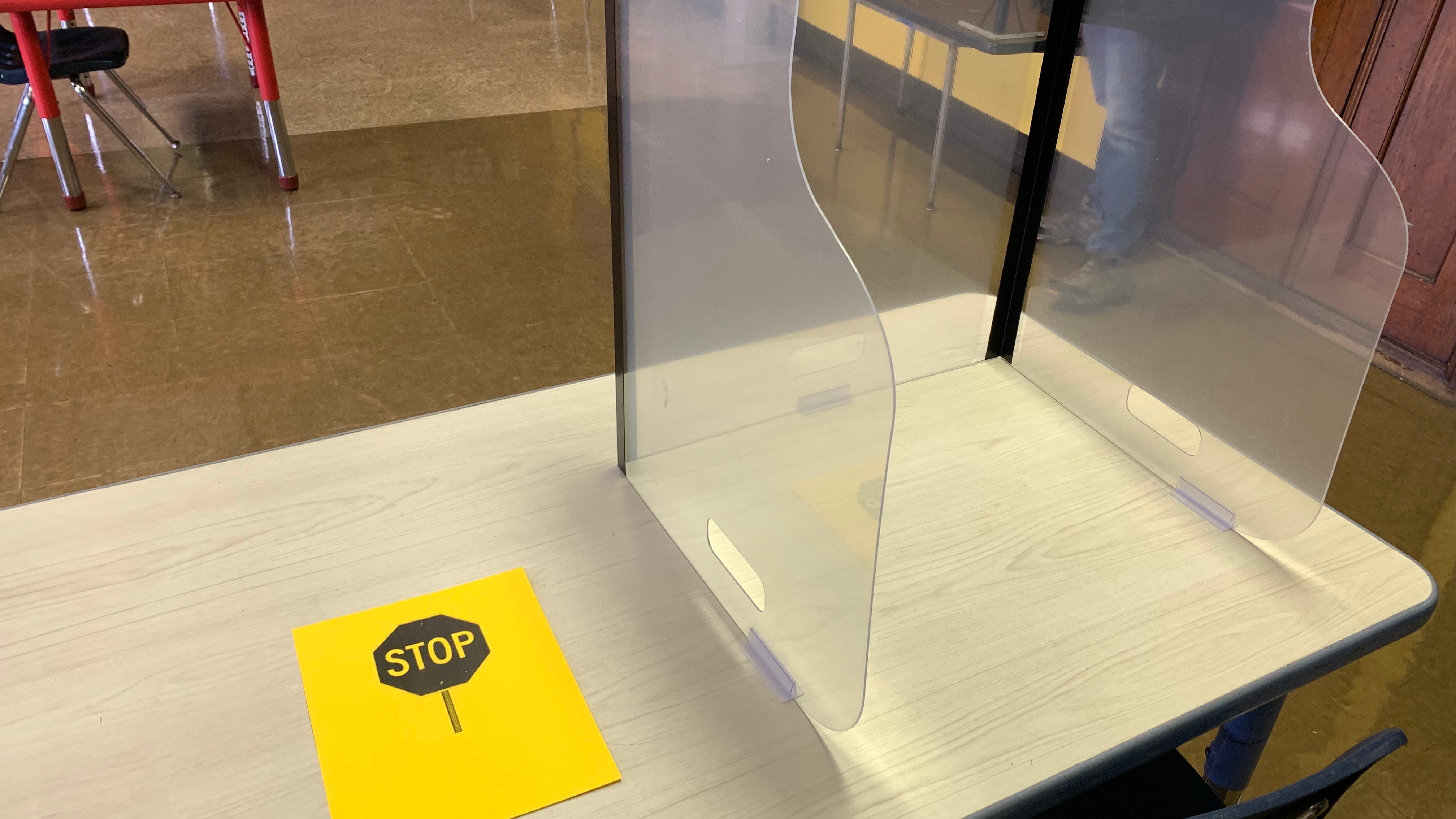 Philly schools will follow latest guidance on installing more plastic guards in classrooms