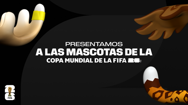 Las mascotas del mundial 