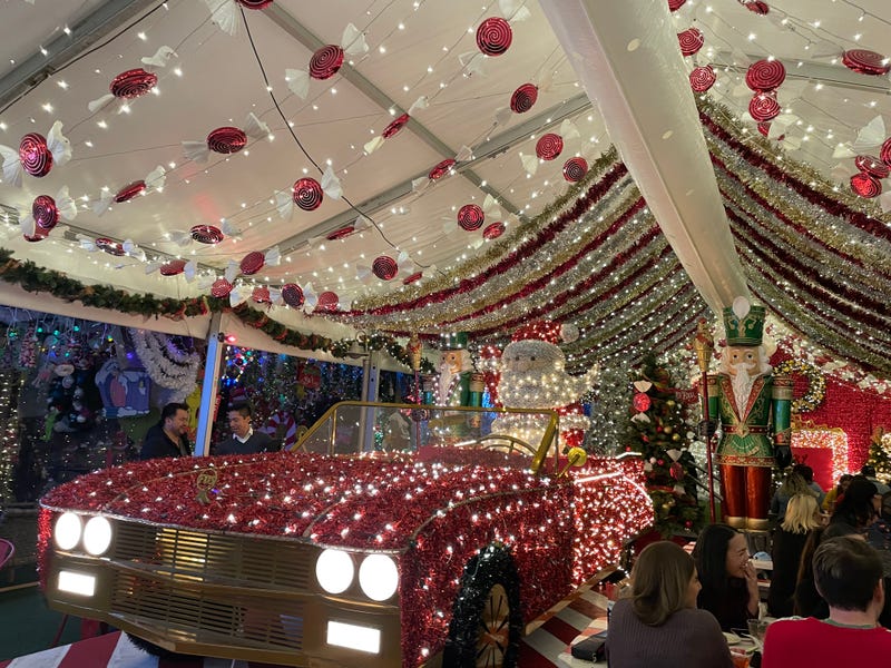 Chicago's favorite immersive and over the top holiday experience, Santa Baby Bar, returns to Wrigleyville with all-new decor, including a life-sized red convertible at the center of the patio, where guests can sit in it and use it as the perfect for photo op.